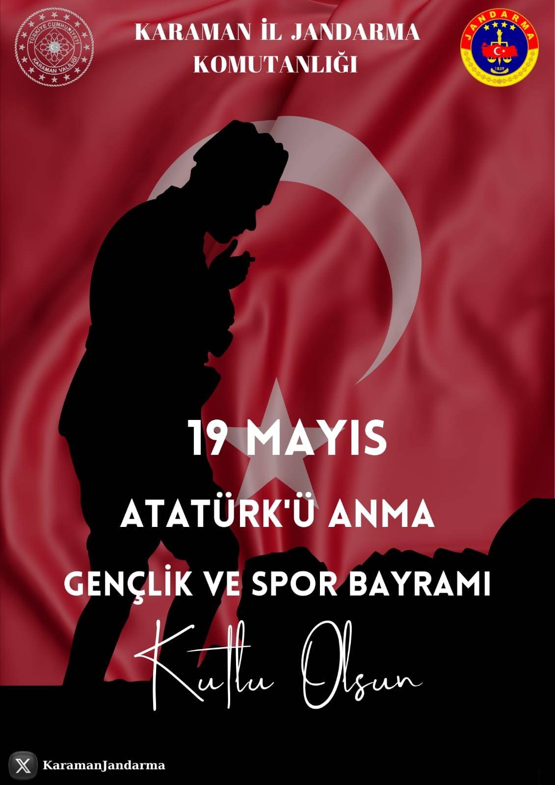 19 Mayıs Atatürk'ü Anma Gençlik Ve Spor Bayramı Kutlu Olsun