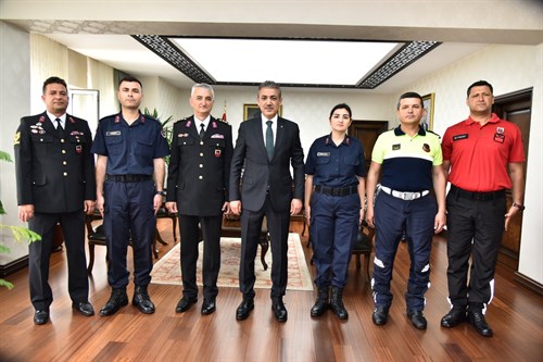 Jandarma Genel Komutanlığı’nın 183’üncü Kuruluş Yıl Dönümü Kutlamaları Kapsamında Karaman Valisi Sn Tuncay AKKOYUN Ziyaret Edilmiştir